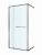 Душевая дверь Cezares LUX LUX-B-FS-11-110-C-GM 110x195 раздвижная, профиль сталь