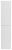Шкаф-пенал BelBagno AURORA-1600-2A-SC-BO-P-L 33x160, белый матовый (Bianco Opaco)