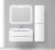 Шкаф-пенал BelBagno FLY-MARINO-1500-2A-SC-BL-P-R 40x150, белый глянцевый (Bianco Lucido)