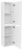 Шкаф-пенал BelBagno FLY-MARINO-1500-2A-SC-BO-P-R 40x150, белый матовый (Bianco Opaco)