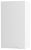 Шкаф BelBagno FLY-MARINO-750-1A-SC-BL-P-R 40x75, белый глянцевый (Bianco Lucido)