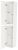 Шкаф-пенал BelBagno KRAFT-1600-2A-SC-BO-L 33x160, белый матовый (Bianco Opaco)
