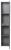 Шкаф-пенал BelBagno KRAFT-1600-2A-SC-CG-R 33x160, серый цемент (Cemento Grigio)