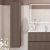Шкаф-пенал BelBagno UNO-1600-1A-SC-СO 33x160, бежевый матовый