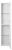 Шкаф-пенал BelBagno KRAFT-1600-1A-SC-BO 33x160, белый матовый (Bianco Opaco)