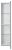 Шкаф-пенал BelBagno KRAFT-1600-1A-SC-AO 33x160, голубой Матовый