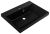 Раковина из искусственного камня BelBagno BB600/450-LV-ART-AST-NERO