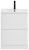 Тумба под раковину BelBagno Albano ALBANO-700-2C-PIA-BL 70x45 напольная