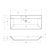 Схема тумбы BelBagno BB1000/450-LV-MR-AST