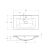 Схема тумбы BelBagno BB800/450-LV-MR-PR