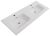 Керамическая раковина с двумя чашами BelBagno BB1200-2-ETL