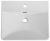 Керамическая раковина BelBagno BB-8076-3-50