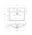 Схема тумбы BelBagno BB-8076-3-50