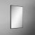 Зеркало BelBagno SPC-AL-500-800 Nero 50x80