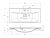 Схема тумбы BelBagno BB1000/445-LV-ART-PR-NERO