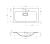 Схема тумбы BelBagno BB800/450-LV-MR-FT