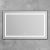 Зеркало с подсветкой BelBagno KRAFT SPC-KRAFT-1085-685-TCH-WARM-NERO 108.5x68.5