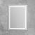 Зеркало с подсветкой BelBagno KRAFT SPC-KRAFT-685-885-TCH-WARM 68.5x88.5, сатин