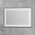 Зеркало с подсветкой BelBagno KRAFT SPC-KRAFT-985-685-TCH-WARM-NERO 98.5x68.5