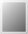 Зеркало с подсветкой BelBagno SPC-GRT-500-600-LED-BTN 50x60