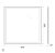 Схема зеркала BelBagno SPC-GRT-800-800-LED-BTN