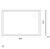 Схема зеркала BelBagno SPC-GRT-900-600-LED-BTN