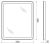 Схема зеркала BelBagno SPC-MAR-500-600-LED-BTN