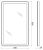 Схема зеркала BelBagno SPC-MAR-500-800-LED-BTN
