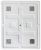 Зеркало с подсветкой BelBagno SPC-GRT-700-800-LED-TCH 70x80