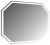 Зеркало с подсветкой BelBagno SPC-OTT-1000-800-LED-TCH 100x80