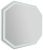 Зеркало с подсветкой BelBagno SPC-OTT-800-800-LED-TCH 80x80