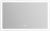 Зеркало с подсветкой BelBagno SPC-GRT-1000-600-LED-TCH-WARM 100x60