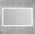 Зеркало с подсветкой BelBagno SPC-GRT-1000-600-LED-TCH-WARM 100x60