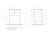 Схема тумбы BelBagno KRAFT-600-2C-PIA-BO