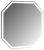 Зеркало с подсветкой BelBagno SPC-OTT-800-800-LED-TCH-WARM 80x80