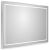 Зеркало с подсветкой BelBagno KRAFT SPC-KRAFT-1000-800-LED-TCH-WARM 100x80, сатин