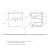 Схема тумбы BelBagno DUE-500-2C-SO-NOCE-P