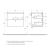 Схема тумбы BelBagno DUE-600-2C-SO-BM-P