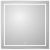 Зеркало с подсветкой BelBagno KRAFT SPC-KRAFT-800-800-LED-TCH-WARM 80x80, сатин