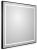 Зеркало с подсветкой BelBagno KRAFT SPC-KRAFT-900-800-LED-TCH-WARM-NERO 90x80