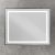 Зеркало с подсветкой BelBagno KRAFT SPC-KRAFT-1000-800-SENS-NERO 100x80