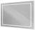 Зеркало с подсветкой BelBagno KRAFT SPC-KRAFT-1200-800-SENS-AL 120x80, сатин