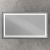 Зеркало с подсветкой BelBagno KRAFT SPC-KRAFT-1400-800-SENS-NERO 140x80