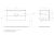 Схема тумбы BelBagno MARINO-CER-N-1000-2C-SO-BL-P