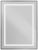 Зеркало с подсветкой BelBagno KRAFT SPC-KRAFT-600-800-SENS-NERO 60x80