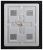 Зеркало с подсветкой BelBagno KRAFT SPC-KRAFT-700-800-SENS-NERO 70x80