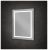 Зеркало с подсветкой BelBagno KRAFT SPC-KRAFT-700-800-SENS-NERO 70x80