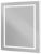 Зеркало с подсветкой BelBagno KRAFT SPC-KRAFT-800-800-SENS-AL 80x80, сатин