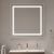 Зеркало с подсветкой BelBagno KRAFT SPC-KRAFT-800-800-SENS-AL 80x80, сатин