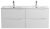 Тумба под раковину BelBagno Marino-Cer-N MARINO-CER-N-1200-4C-SO-BO-P 120,2x46,2 подвесная